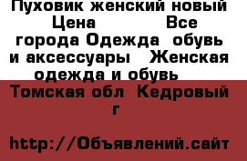 Пуховик женский новый › Цена ­ 2 600 - Все города Одежда, обувь и аксессуары » Женская одежда и обувь   . Томская обл.,Кедровый г.